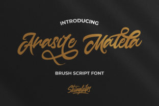 Anasite Malela: A Bold Retro Script Font