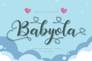 Babyola Script Font Review for Branding