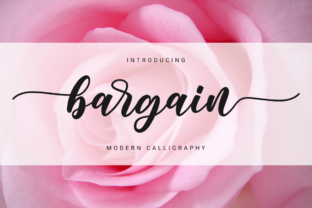 Bargain Calligraphy Font for Makers