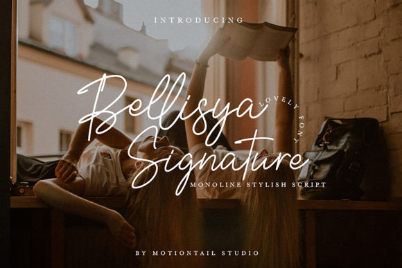 Bellisya Signature Font for Elegant Branding