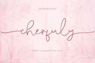 Cherfuly: The Handwritten Font for Elegant Branding