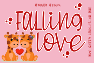 Falling Love Typeface for Campaign Design