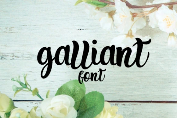 Galliant: A Friendly Script Font for Editorial Design