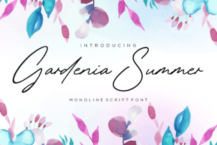 Gardenia Summer: The Elegant Script Font for Marketers