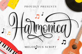 Harmonica: A Script Font for Polished Branding