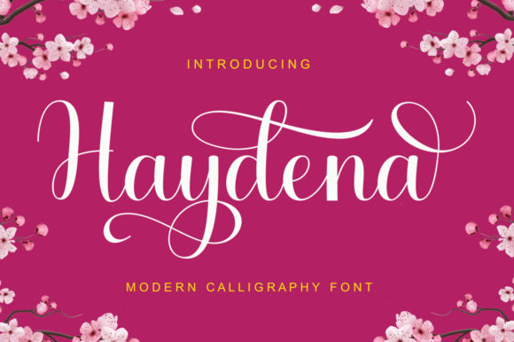 Haydena: A Sophisticated Script Font for Editors