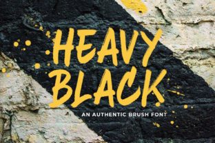 Heavy Black Font Review for Bold Branding