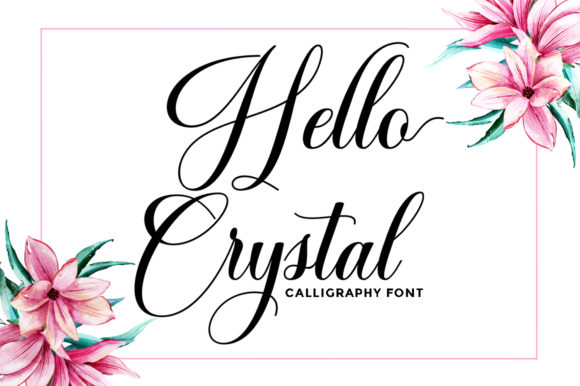 Hello Crystal: The Script Handwritten Font for Modern Brands