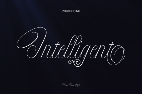 Intelligent Typeface for Elegant Branding