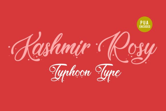 Kashmir Rosy: A Delicate Script Typeface for Digital Brands