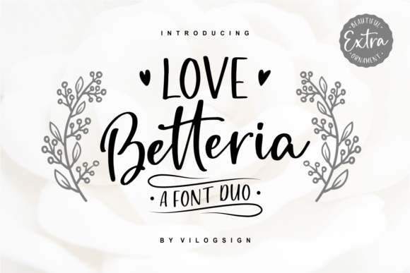 Love Betteria: The Premium Script Font for Marketers