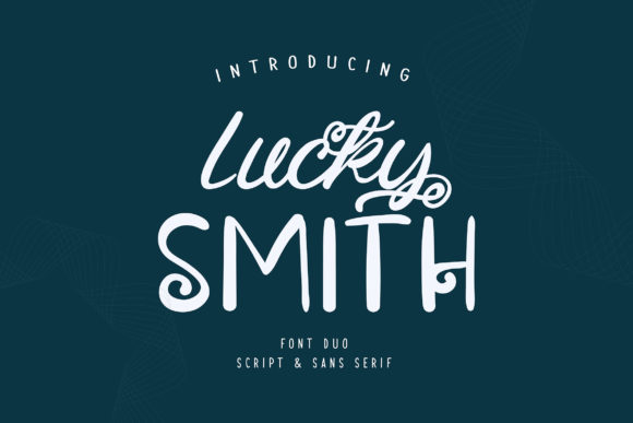 Lucky Smith: A Versatile Duo Font for Modern Branding