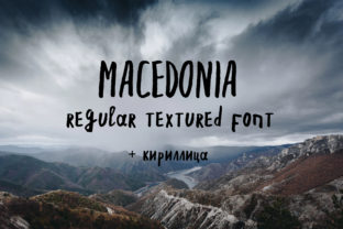 Macedonia: A Handwritten Script Font for Makers