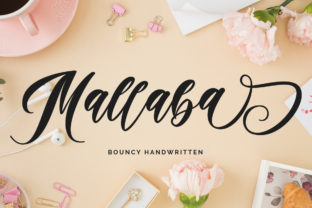 Mallaba Font: Elegant Script for Branding