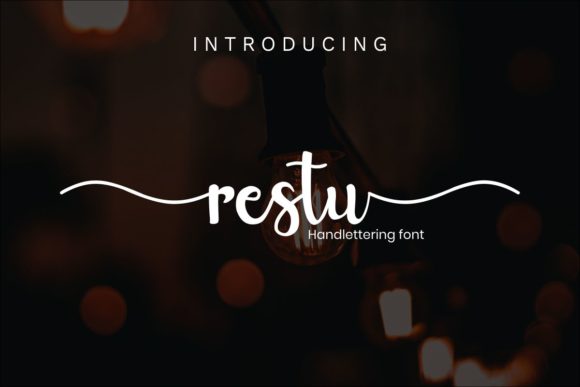 Restu: The Elegant Script Font for Digital Brands