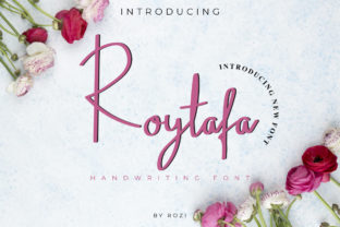 Roytafa: A Modern Script Font for Web Design