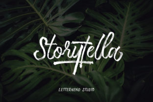Storytella Script Font for Crafters