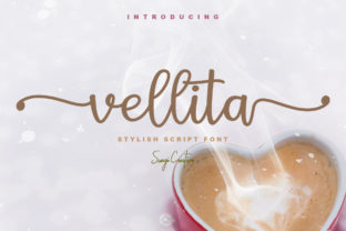 Vellita Script Font for Handmade Creators